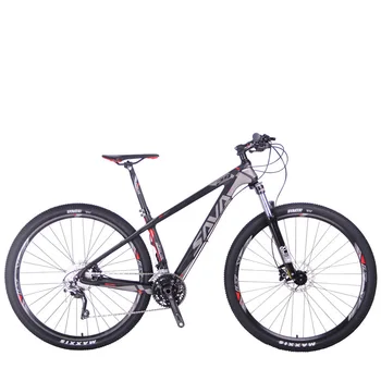

SAVA Mountain Bike Carbon Fiber Mountain Bike 29 inches Adult Mountain Bike with SHIMANO DEORE 30S Bicycle For Adult 29 mtb