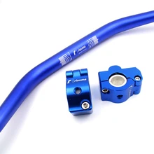 Универсальный металлический руль Mulisha caken Fat Bar Dirt Pit Bike для мотокросса, руль 800 мм длиной 28 мм из алюминия