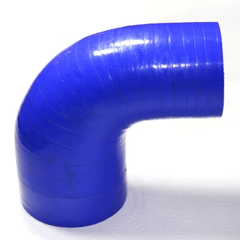 

BOOST Silicone Hose Tube 51mm/57mm/60mm/63mm/70mm/76mm Silicone Hose 90 Degree Elbow Reduce Hose pipe Turbo Intake Blue
