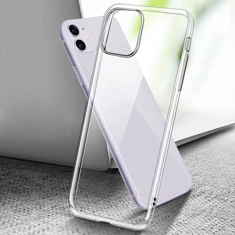 HD 3D Official Transparent Silicone Case For Iphone Apple Iphone 12 12 Mini 12 Pro Max Phone Case On Apple Iphone 12 Cover New