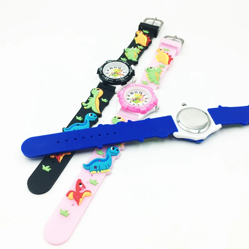 new arrival 3D Jelly Silicone Kids Watches hto fashion girls watches cool boys wristwatches new cartoon clock waterproof children watches 2020 free drop shipping (6)