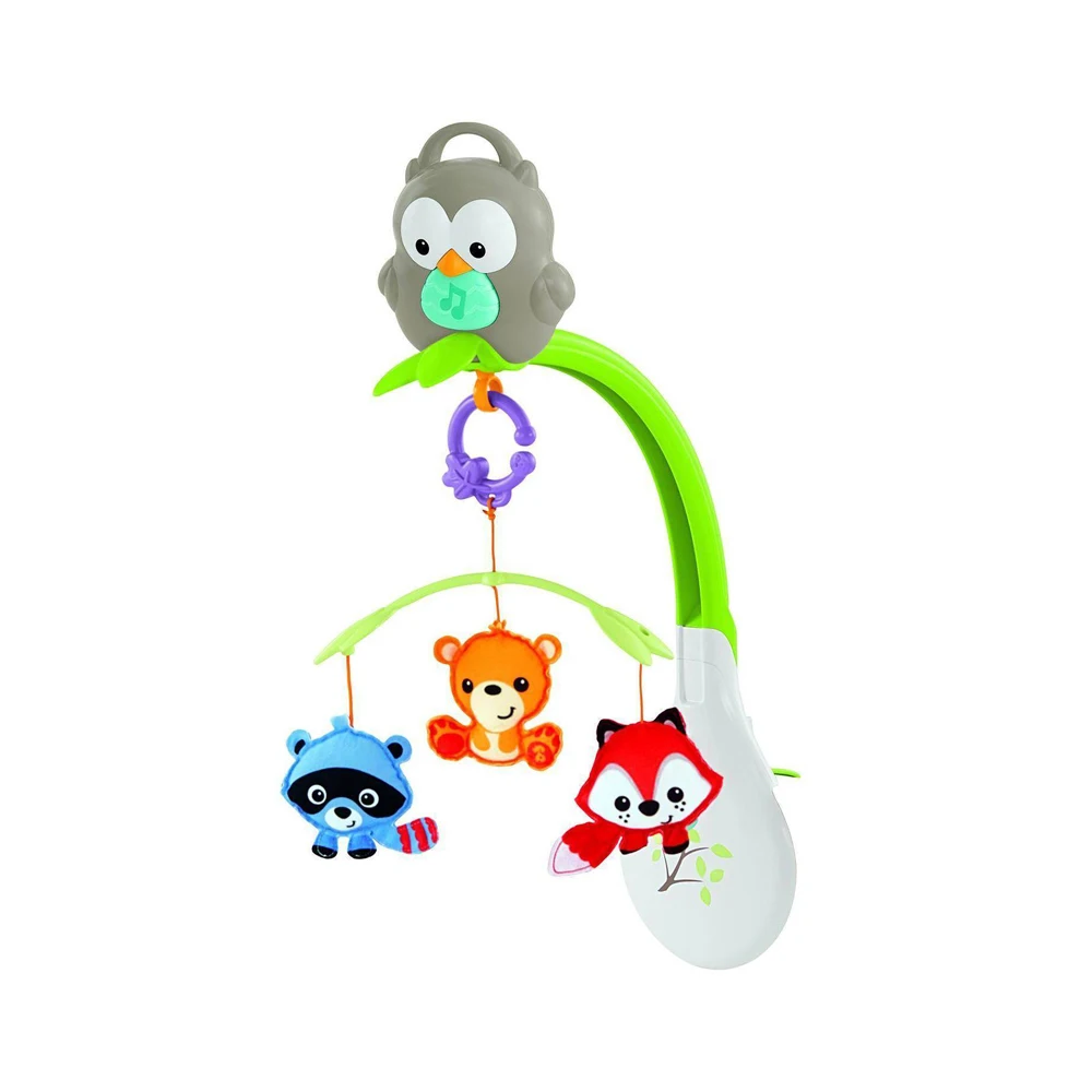 Музыкальный мобиль 3-в-1 Fisher-Price Лесные друзья | Игрушки и хобби