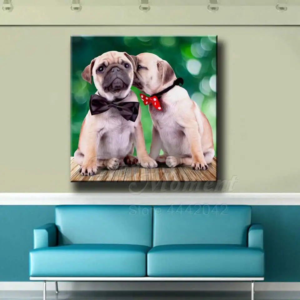 Алмазная картина Ever Moment 5D DIY для собак, домашних животных, полная квадратная картина, мозаика, алмазная вышивка, стразы, декор S2F737