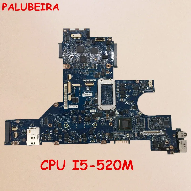 PALUBEIRA для DELL E4310 Материнская плата ноутбука 09H8VF 9H8VF CN-09H8VF материнская плата с I5-520M cpu бортовой LA-5691P DDR3 teste