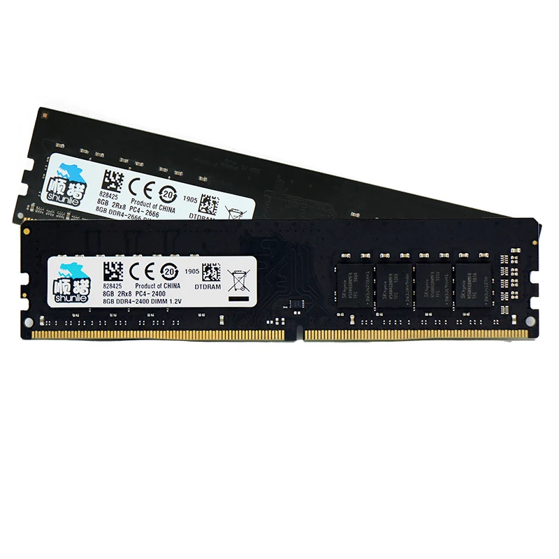 

DDR4 8GB 2133MHz 2400MHz 2666MHz 1.2V Desktop Ram UDIMM Memory