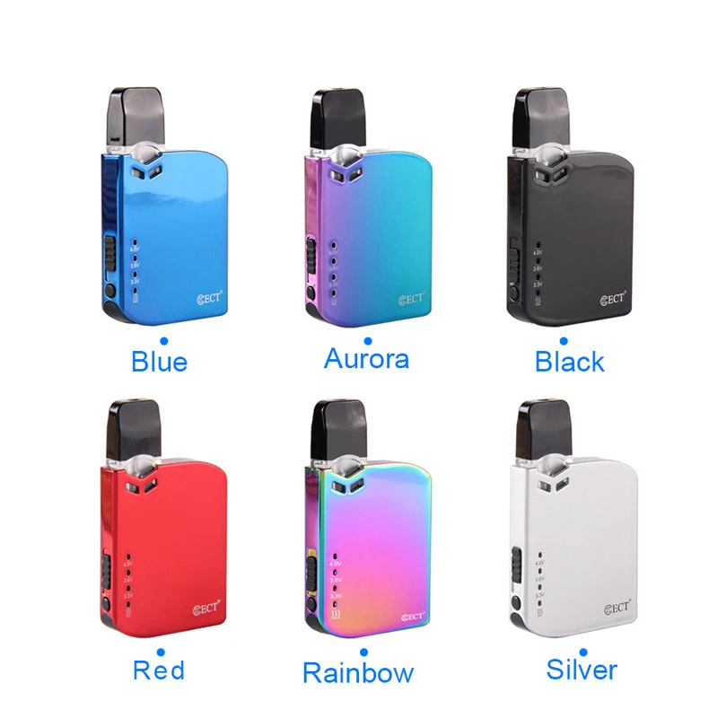 

Original ECT Robin Vape Pod Kit 420mAh VV Preheat Battery for Electronic Cigarette Jul CBD Oil Cartridge vs Vapor Storm Kit