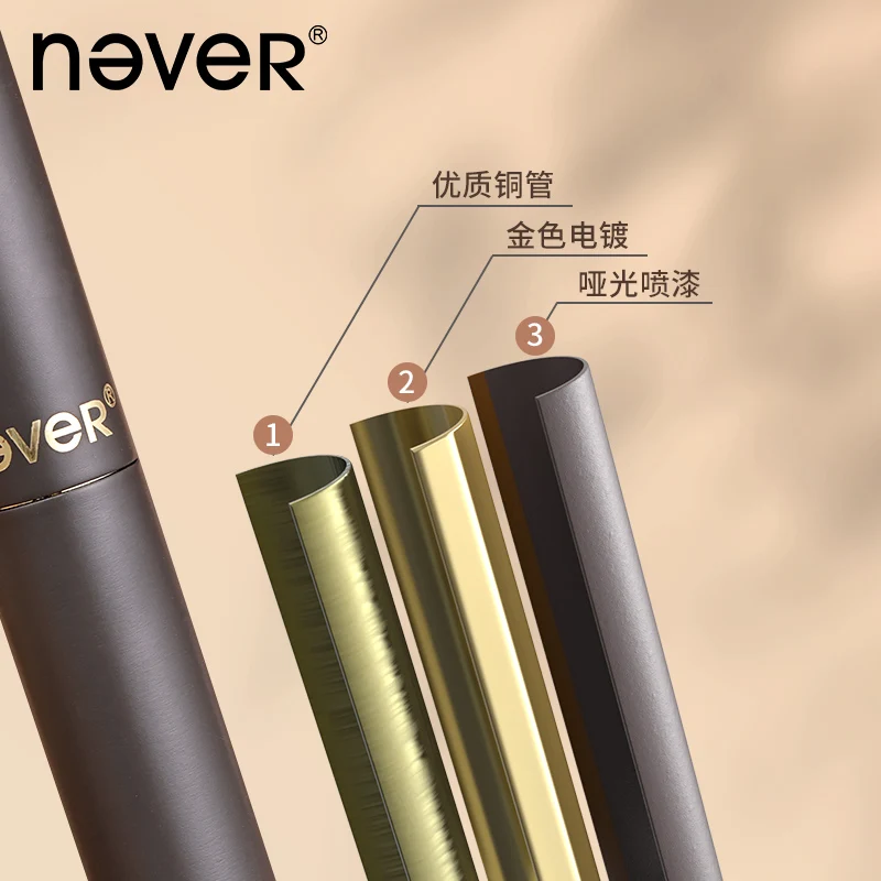 Retro Metal Gel Pen with Refill 0.5MM Switzerland Rotary for Xiaomi Metal Sign Pen for Office School Supplies writing pen