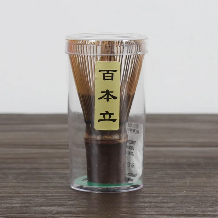 [GRANDNESS] 100 щипцы фиолетовый бамбуковый венчик Chasen Matcha бамбуковый венчик ручной работы японский венчик для чая порошок зеленого чая