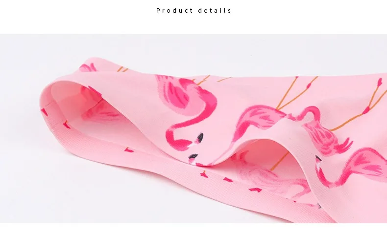 Description Picture 3 of itemMen Sexy Style Smooth Soft Printed Underwear Men's Thin Underpants Man Low Waist Bikini Ice Silk Briefs Seamless Underwear 817