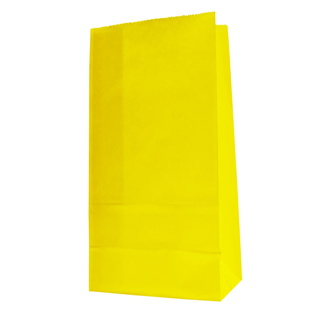 PAPIER CADEAU ,A23535pcsSacs en papier Kraft à pois colorés, sacs