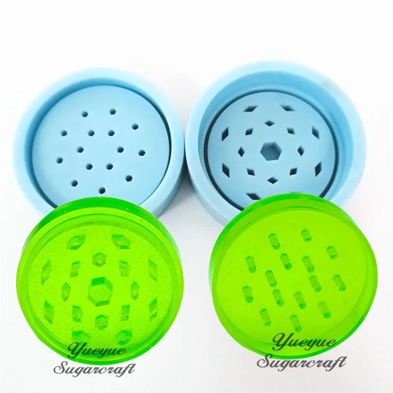 Weed Grinder Shiny Silicone Mold Silicon Resin Mold Rubber mold DIY
