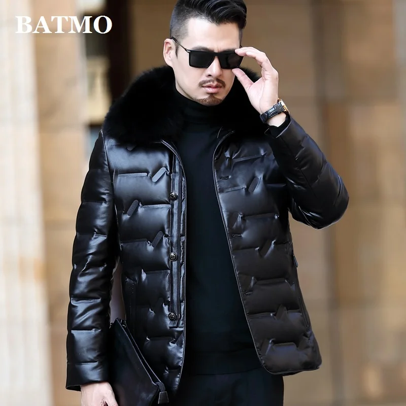 2020 Новое поступление зимние высококачественные мужские куртки Batmo на 90% белом
