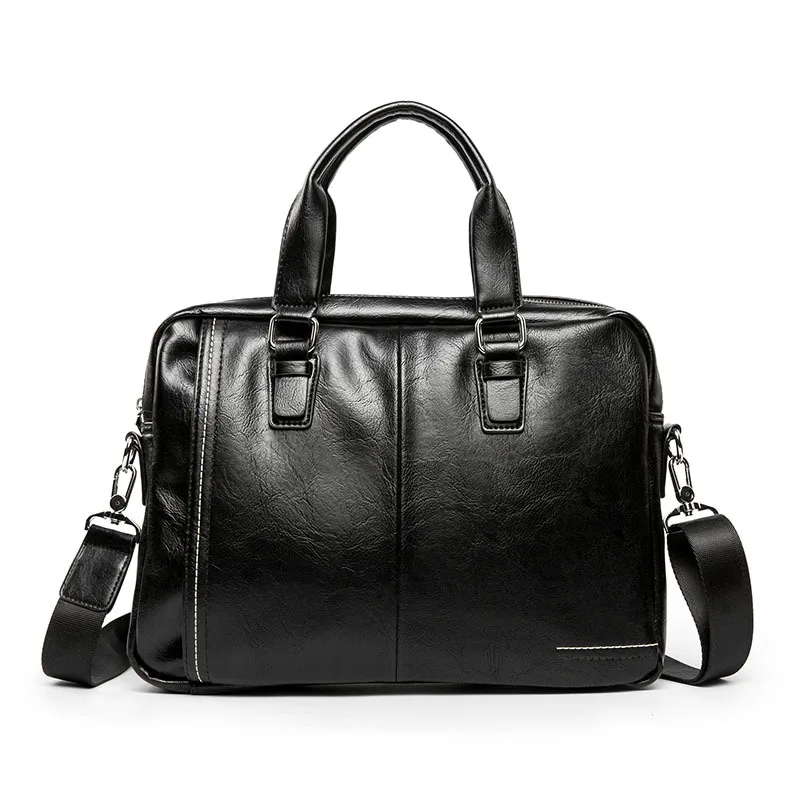 

New Style Handbag Youth Shoulder Korean-style Fashion Casual Shoulder Men's Briefcase Computer Bag