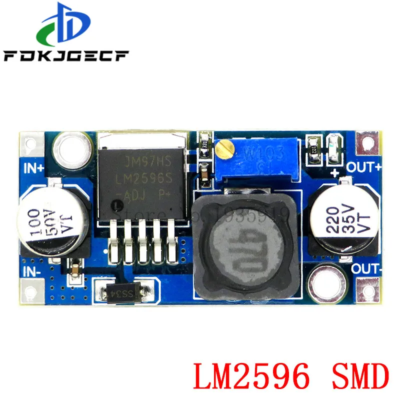 LM2596 LM2596HVS power supply module DC-DC BUCK 3A adjustable buck module regulator ultra LM2596S Step down 24V switch 12V 5V 3V buck converter voltage regulator module step down module power supply module