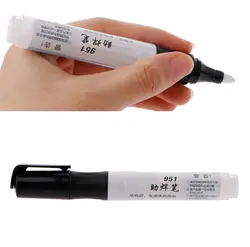 OOTDTY 951 10 мл паяльная канифоль флюс ручка низкотвердые нечистые для Солнечная батарея для телефона DIY63HF