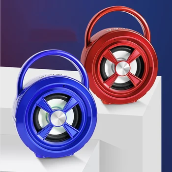 

Portable Bluetooth 5.0 Speaker Super Stereo Stereo Subwoofer Wireless Audio MINI Wireless Bluetooth Speaker Personality