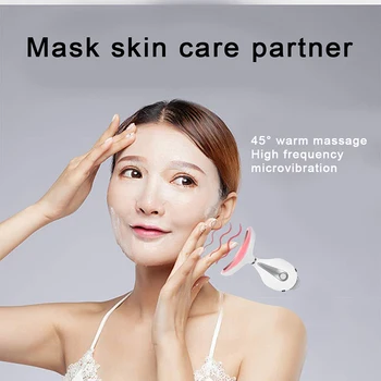 

Electronic Facial Massager Ultrasonic Vibration Massage To Remove Crow's Feet And Firm Skin Whitening Skin Facial gua sha