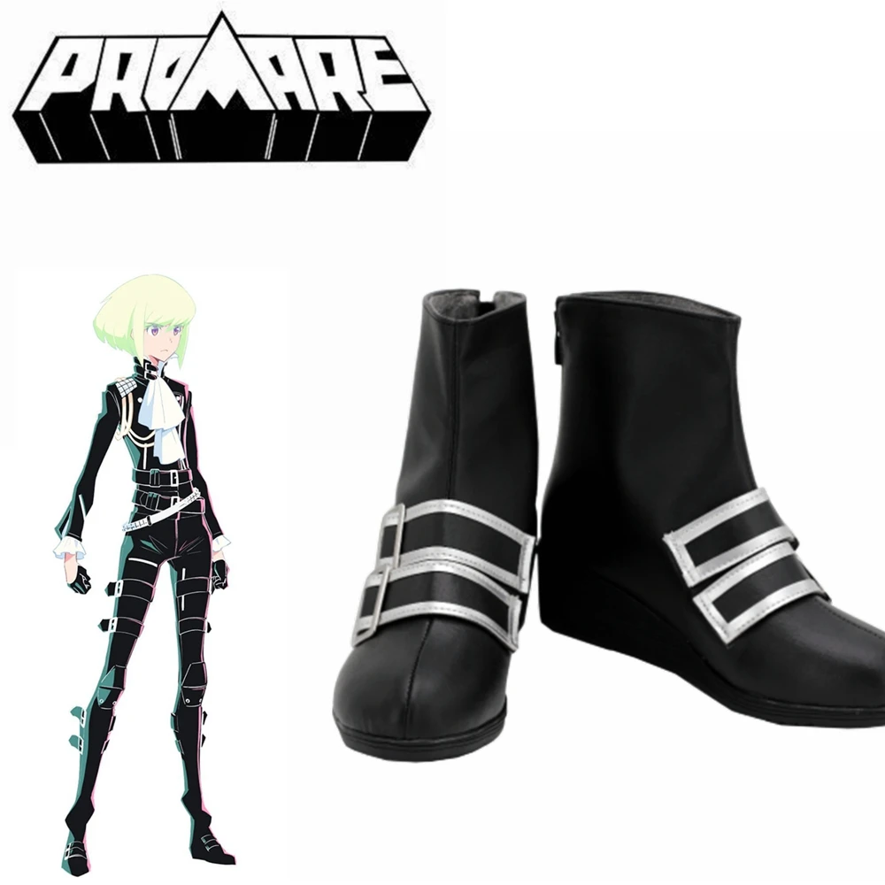 Shoes PROMARE Lio Fotia/ботинки для костюмированной вечеринки; обувь черного цвета на заказ; Любой размер; реквизит для костюмов для Хэллоуина для женщин и девочек - Цвет: Shoes