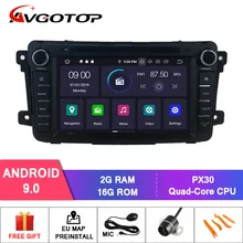 AVGOTOP 2+ 16 ГБ/4+ 64 ГБ Android 9 Bluetooth gps автомобильный проигрыватель мультимедиа для MAZDA CX9 2009