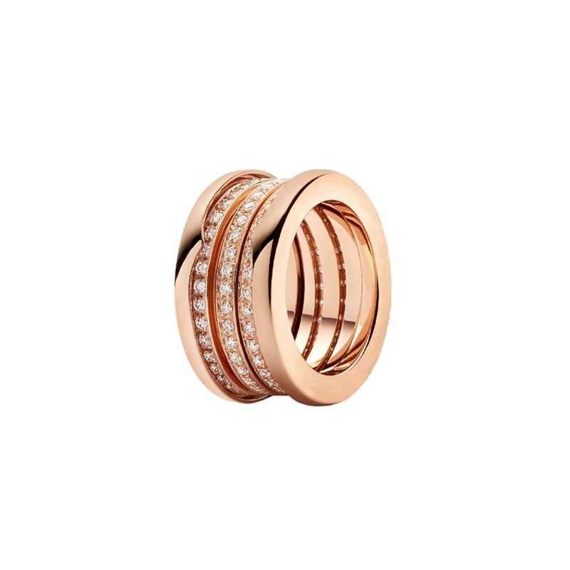 Suri new original fit bulgaria couple ring for women 925 sterling silver ceramic fashion rose gold luxury jewelry wedding gift