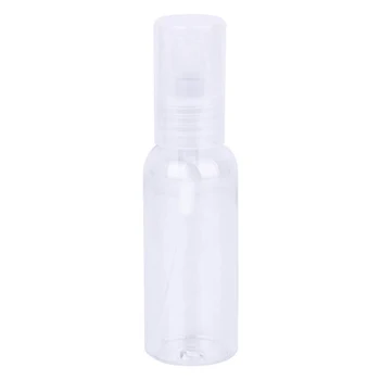 

5 Pieces Transparent plastic pressing cosmetic bottle 50ml Vials Empty Cream Lotion Rechargeable Pumps for DIY Serums Pump bottl