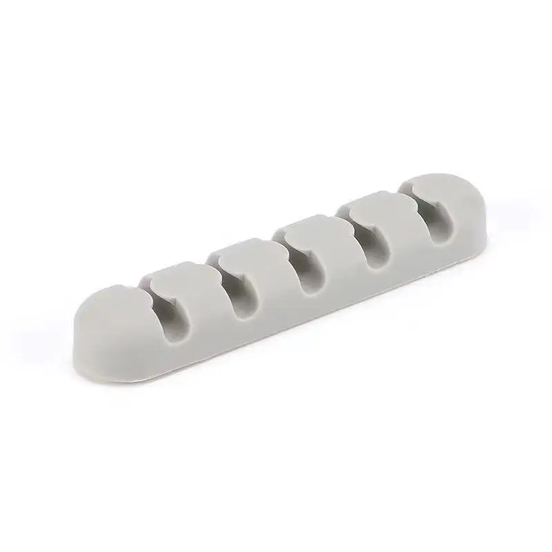 Egeedigi силиконовый usb-кабель Winder Настольный Кабель Tidy управление универсальные прищепки держатель для кабеля для мыши наушников провода