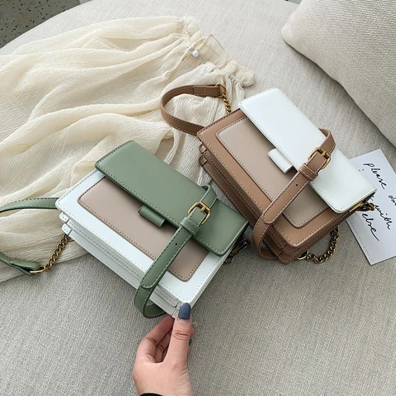 Pu Leather Women Bag Fashion Simple Small Bags For Women Travel Women Handbag High Capacity Women Crossbody Messenger Bag