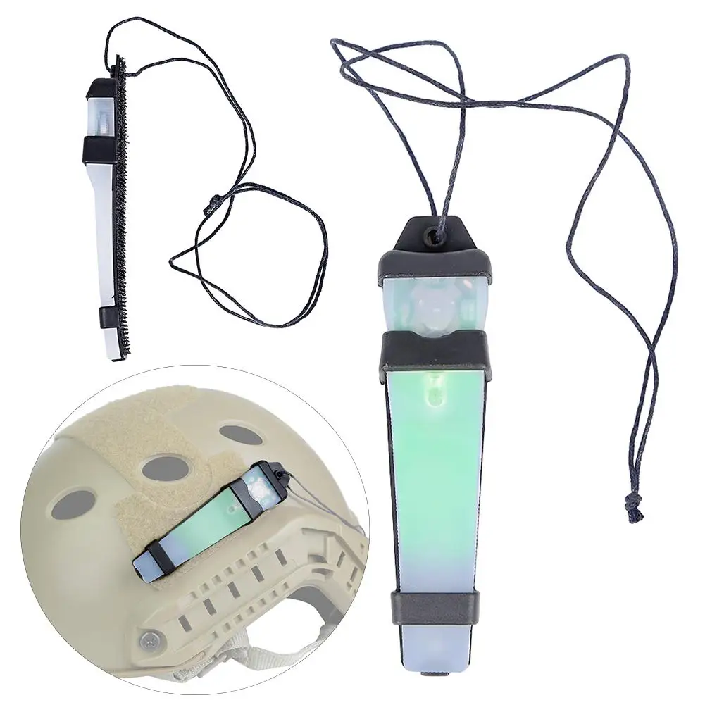 

Helmet Signal Light Paste Safety Identification Flash Camping Hiking Riding Accessories Cycling Equipment