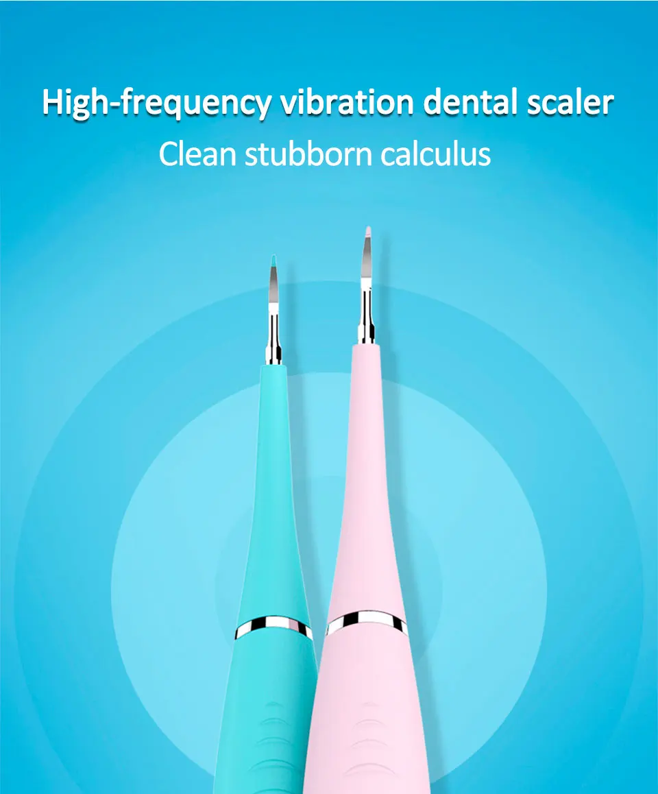 Manchas de Dentes Ferramenta de Clarear os Dentes Nova Elétrica Ultra Sônico Scaler Dental Dente Removedor Mais Limpo Tártaro 1 Irrigadores orais