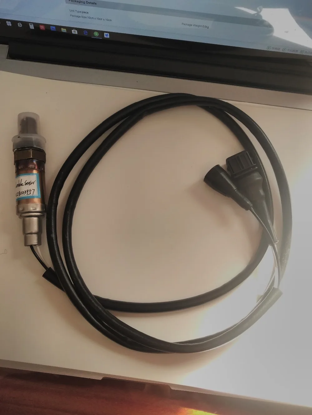 Oxgen датчик лямбда для AUDI LANCIA SAAB FIAT VOLV O VW HYUNDAI ALAF ROMEO 3 провода 1270 мм OE номер: 0258003957
