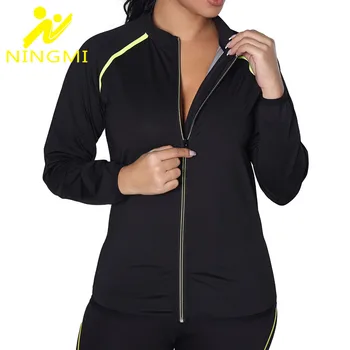 

SEXYWG Ladies Waist Trainer Sport Shirt Neoprene Sanna Body Shaper Top for Women Weight Loss Fat Burning Blouse Shapewear