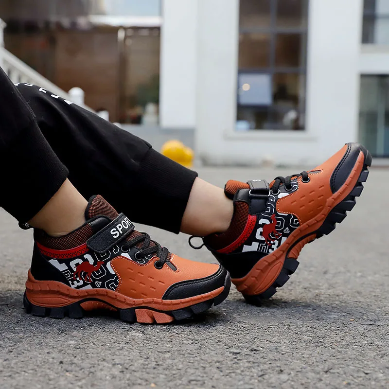 Детские треккинговые ботинки; Zapatos Senderismo Hombre; Детские уличные ботинки; водонепроницаемая обувь; Camel; мужская обувь