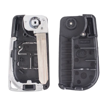 2/3 pulsanti chiave automobile a distanza per Toyota - KEYYOU modificato 2 3 pulsanti chiave dell automobile a distanza Shell pieghevole Flip Cover custodia
