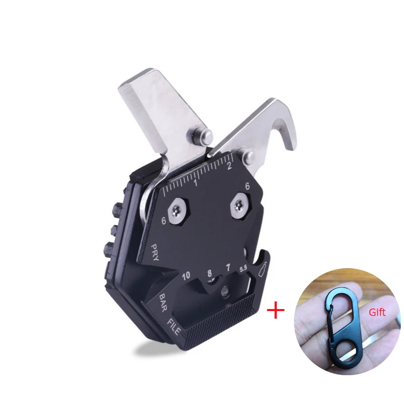 

10 In 1Mini-coin EDC Screwdriver Outdoor Portable Mini-folder Multifunctional Walkman Tool Emergency Survival Multi Tools