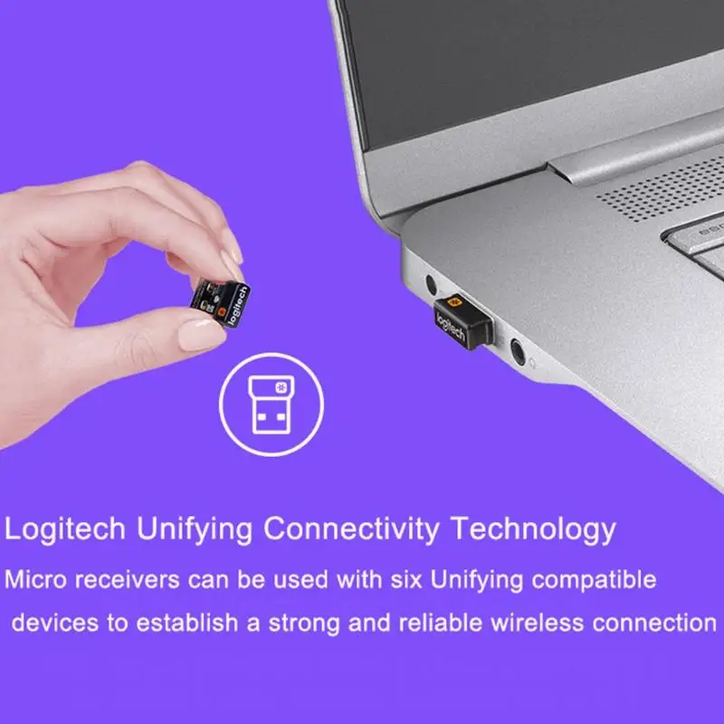 Беспроводная клавиатура logitech MK365 USB, приемник Unifying 1000 dpi, набор комбинации клавиш для мыши, для дома, офиса, ноутбука