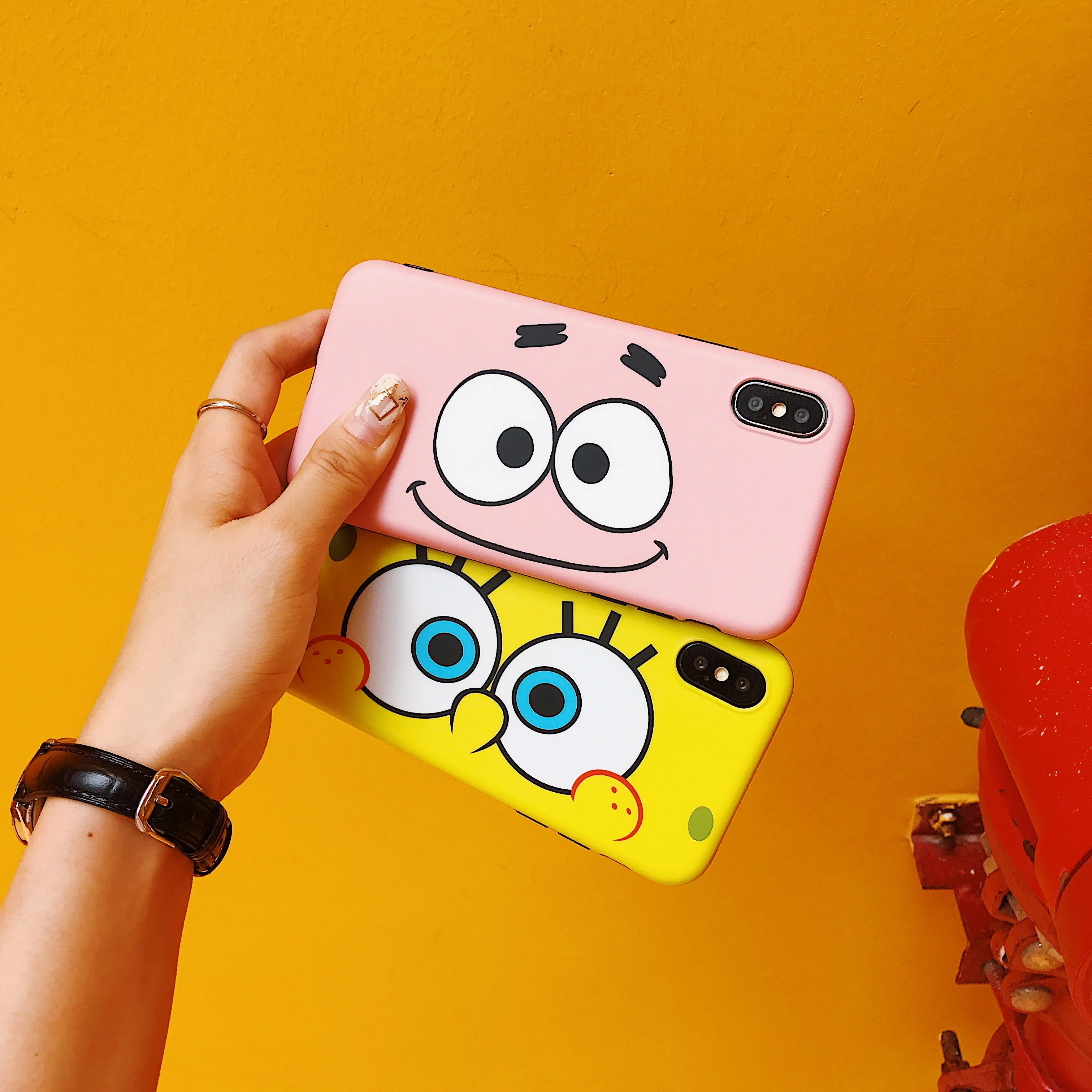 Новый высококачественный IMD чехол для телефона Модный милый защитный Iphone 6 6s 7 8 Plus