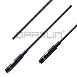 RH-660S SMA-Female/Male/BNC 144/430MHz Dual Band High Gain Antenna For Baofeng TYT Walkie Talkie UV-5R BFUVB3 Plus UV-82 BF-888S