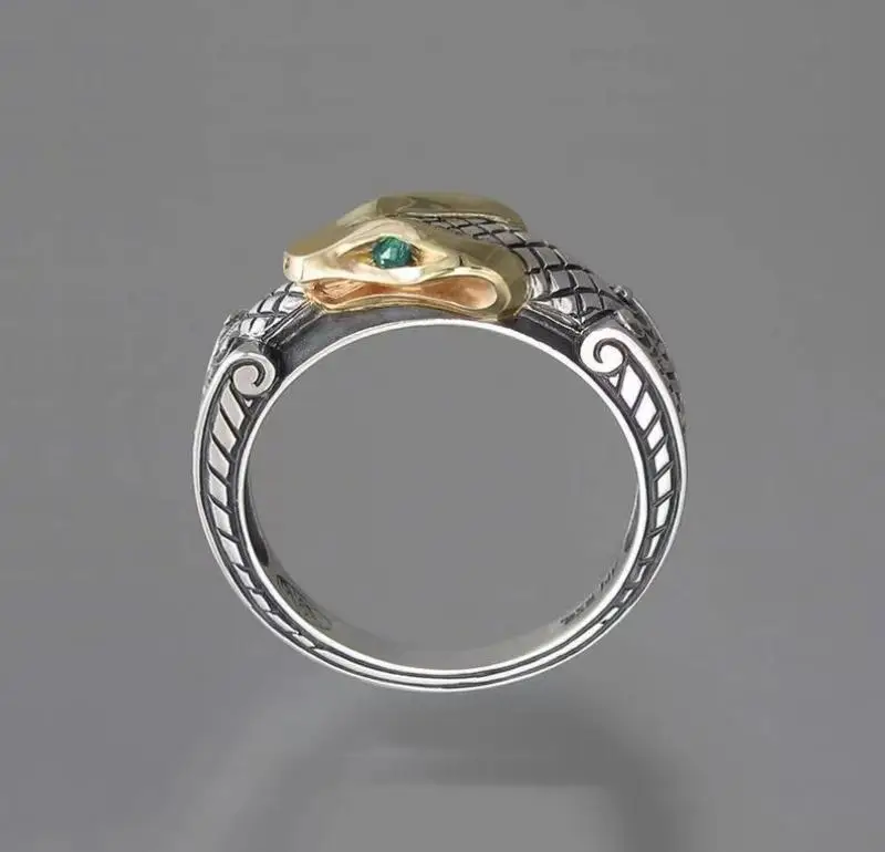 Snake Shaped Metal Gift Ring - Image 3