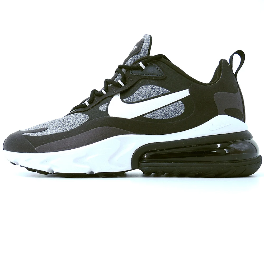 Оригинальные подлинные мужские кроссовки для бега Nike Air Max 270 React, трендовая спортивная обувь для улицы, новинка, кроссовки для тренировок, AO4971-002