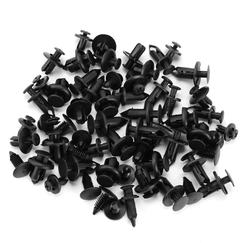 6 Size 60pcs Auto Fastener Clips For Toyota Auris Corolla Avensis