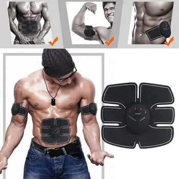 

Muscle Stimulator Body Slimming Shaper Machine Abdominal Muscle Exerciser Training Fat Burning Body Building Fitness Massager
