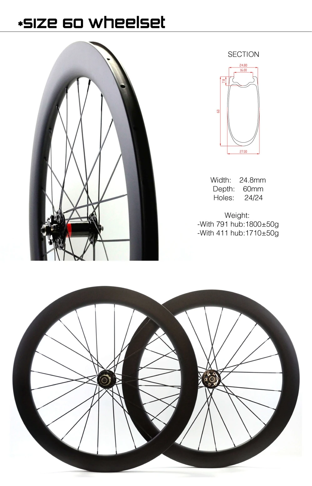 All sizes tubeless Disc 791 411-03