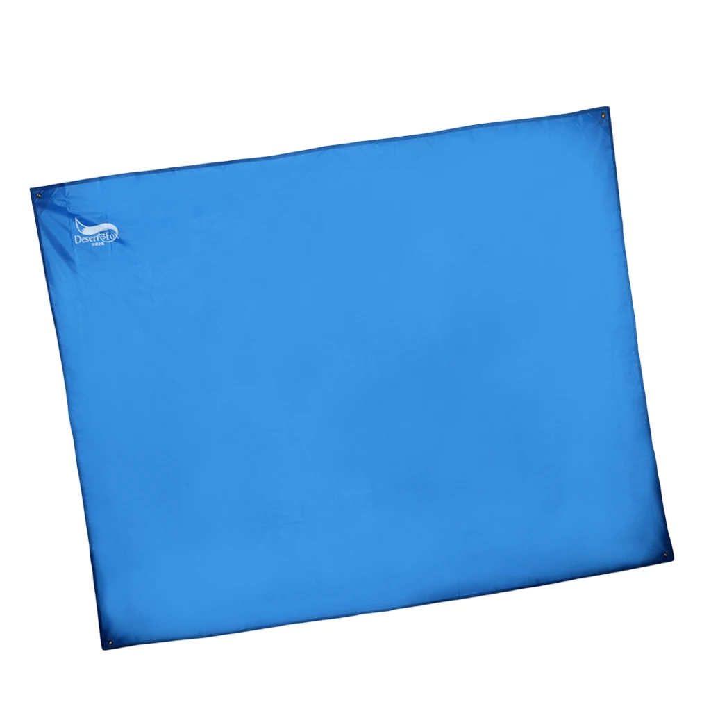 Waterproof Camping Tent Ground Sheet Folding Sunshade Mat Sun Shelter Footprint 82.7inch