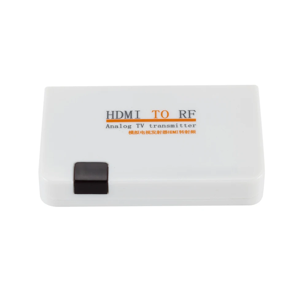HDMI к RF аналоговый ТВ передатчик с дистанционное управление, разъем HDMI к РЧ сигнала Поддержка RF сплиттер 1080P сигнал hd-модулятор