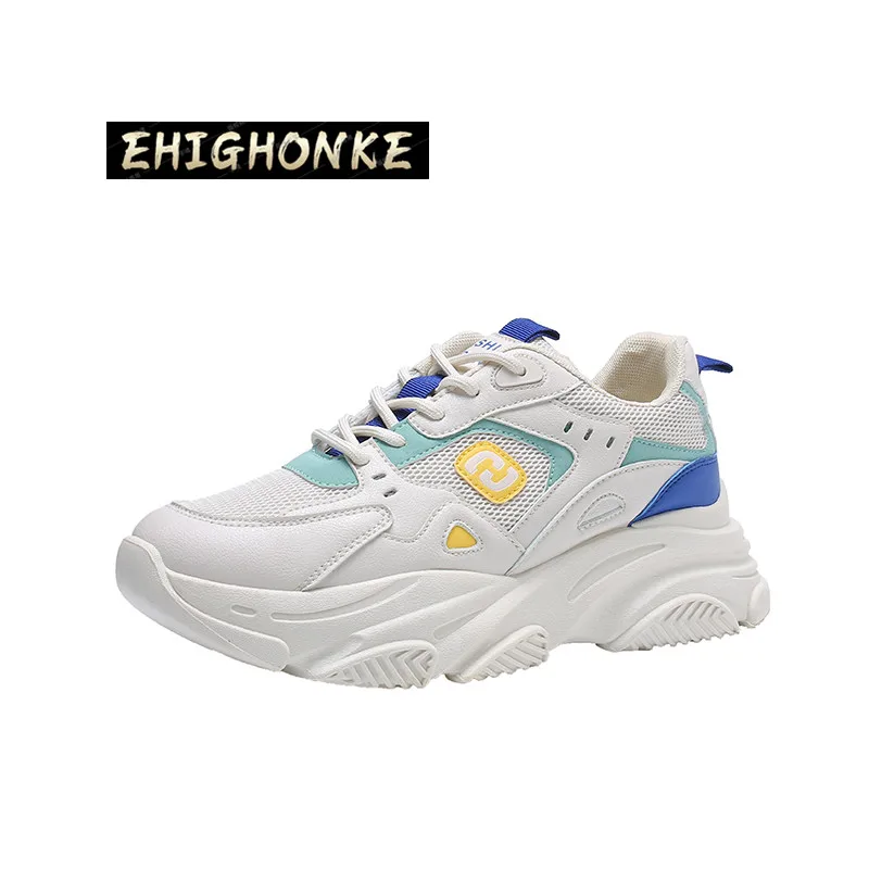 

Beautiful Fashionable Women 's Casual Shoes Girl Comfortable Female Old Shoes New Y35-40 Running Walking Sports Spring White
