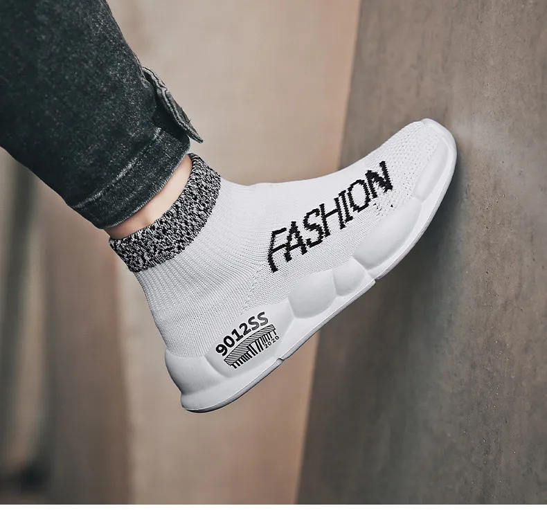 PINSEN 2020 Children Shoes Boys Sneakers Fashion Light Kids Sneakers Mesh Breathable Child Socks Shoes Boys Casual Shoes (19)