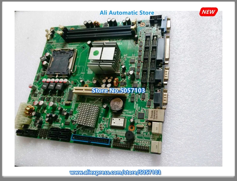 Промышленная POS-7853 Встроенная Материнская плата POS-7853 VER: 3.0POS плата 4 SATA