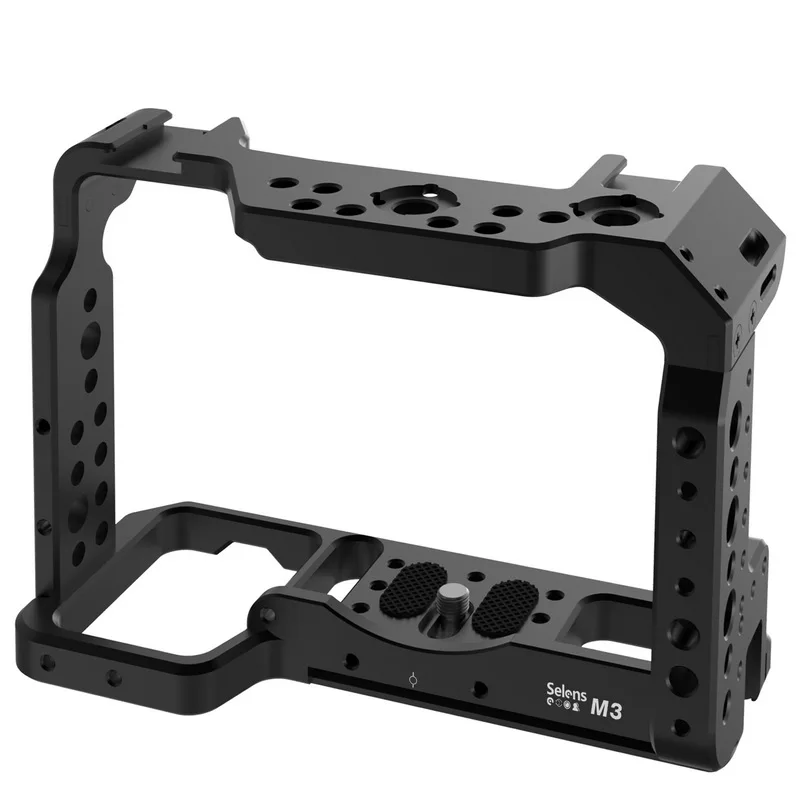 Gaiola da Liga de Alumínio de Selens Rápida do Tripé A7m3 para Sony A7miii para Montar a Extensão da Liberação A7iii A7r3 A7riii - - Image 6