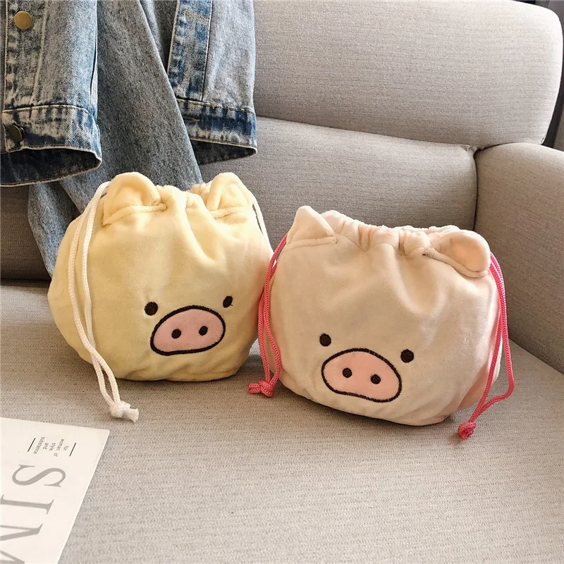 

Online Celebrity Handbag Cartoon Cute GIRL'S INS-Style 2019 New Style Simple Versatile Large-Volume Plush Bag Women's