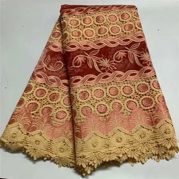 

French Tulle Lace Fabric, 2020 new design stone Lace Fabric Powder Red, Pearl African Lace Fabric For Wedding